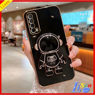 เคส Huawei Y7A Y6P Y9 Prime 2019 Y7 Prime 2019 Y7 2019 Y8P Y9S Y9 2019 เคสโทรศัพท์มือถือ ลายนักบินอวกาศ พร้อมขาตั้ง สําหรับ YHY