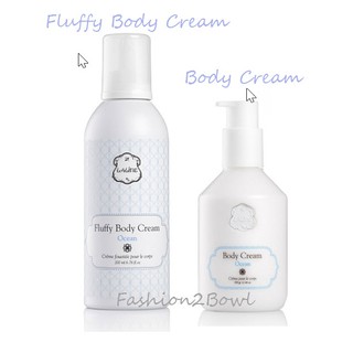 Laline Fluffy Body Cream ครีมบำรุงผิวตัวท็อปจากอเมริกาไม่มี พาราเบน