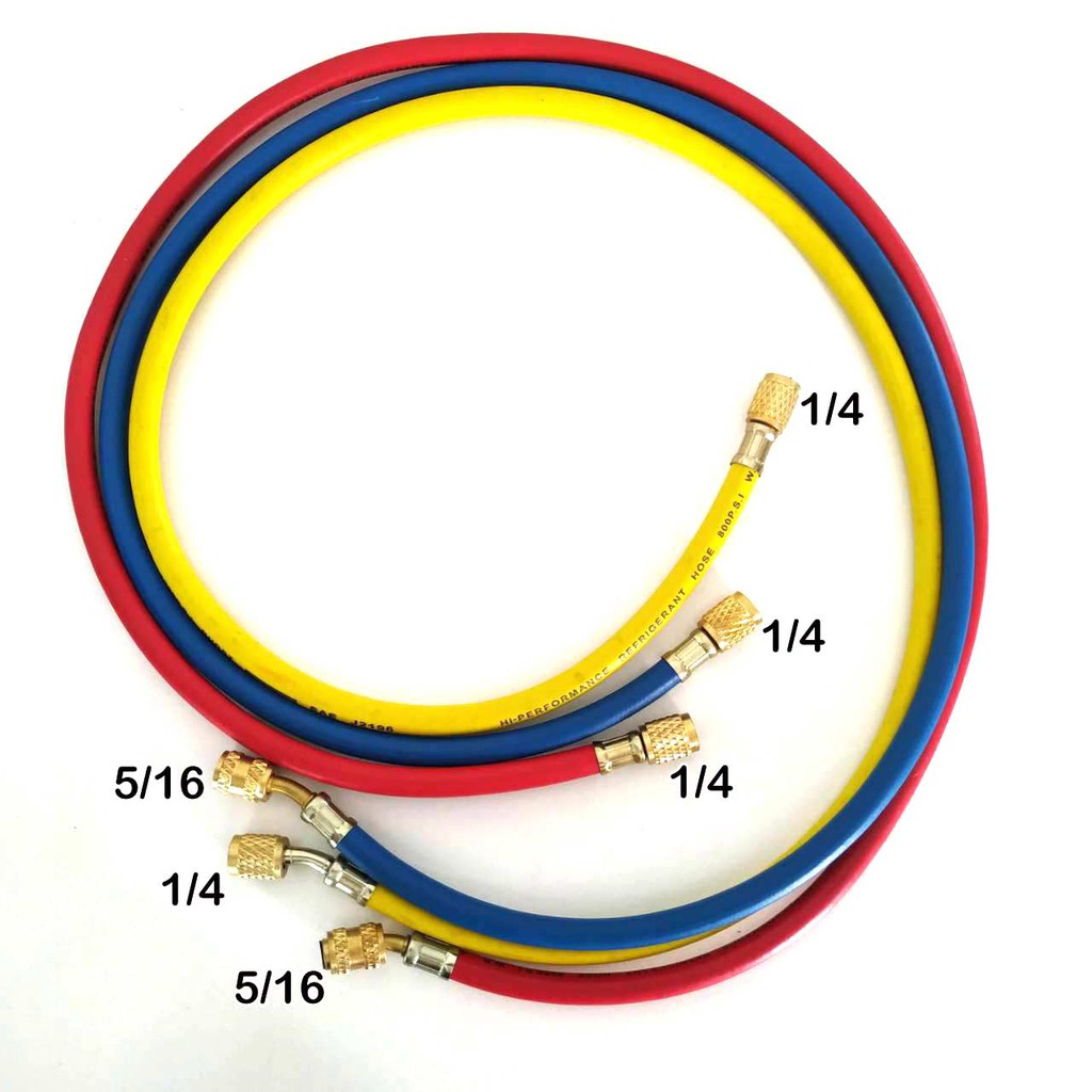 ชุดเกจ์วัดน้ำยาแอร์  SP รุ่น CT536 , CT572 ใช้กับ R32 R410a R22 R134a  ใช้ได้ทุกน้ำยา สายยาว 72 นิ้ว กับ สายยาว 36 นิ้ว - รูปที่ 7