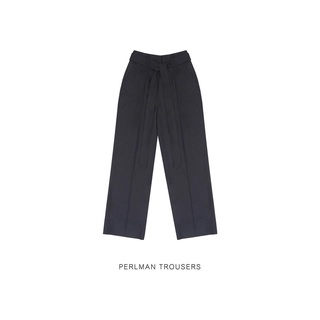 RAW ATTIRE / Perlman trousers / Black