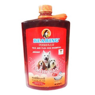 Bearing Tick and Flea Smelly Haired Dog Shampoo [3000ml] แบร์ริ่ง สูตร 5 แชมพูกำจัดเห็บหมัด สำหรับสุนัขขนมีกลิ่นสาบ