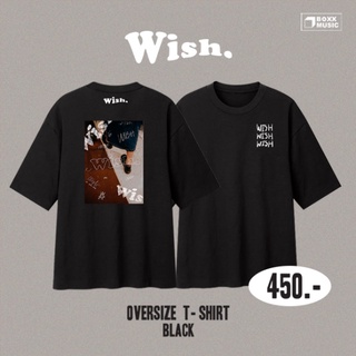 T-Shirt Oversize WISH -Black