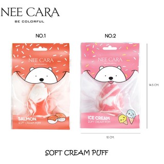 พัฟ N208 NEE CARA BLENDING SPHONGE PUFF N208 พัฟฟองน้ำ ทรงไข่