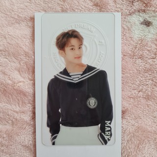 [พร้อมส่ง] โฟโต้การ์ด ที่คั่นหนังสือ มาร์ค Mark NCT Dream Back to School Kit 2021 Clear Bookmark Photocard