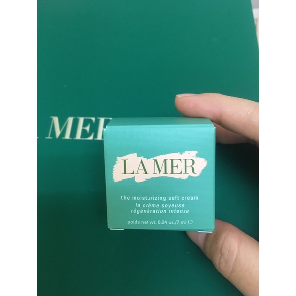 Lamer the moisturizing soft cream 7 ml ของแท้จากshop lamer แม่ค้าได้แถมมาค่ะเพราะซื้อถึงยอด ขอขายที่