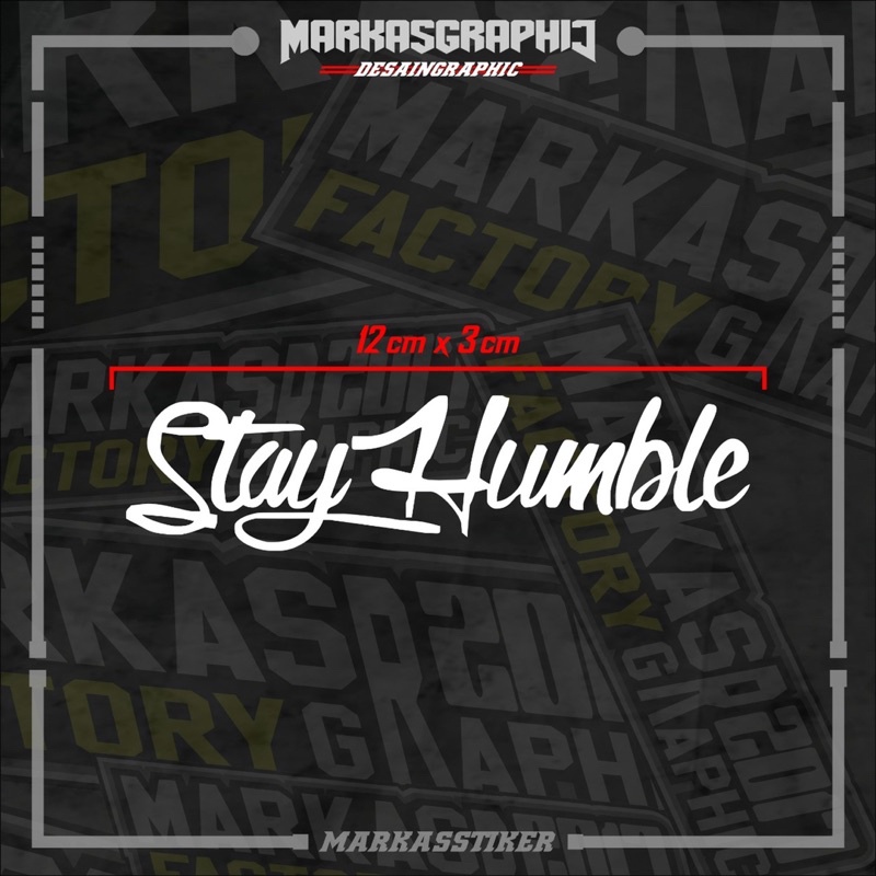 แท่งสไตล์ตัด HUMBLE*
