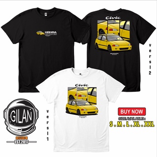 เสื้อยืด พิมพ์ลาย Honda CIVIC EG ESTILLO JDM STREET สําหรับผู้ชาย