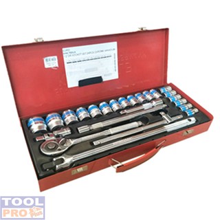 ชุดบล็อก 24 ตัว/ชุด EURO TOOLS