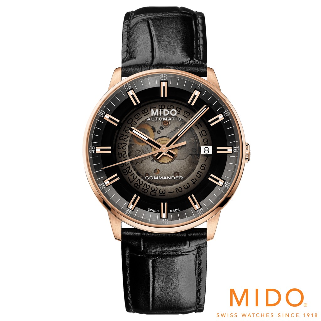 Mido รุ่น COMMANDER GRADIENT นาฬิกาสำหรับผู้ชาย รหัสรุ่น M021.407.36.411.00
