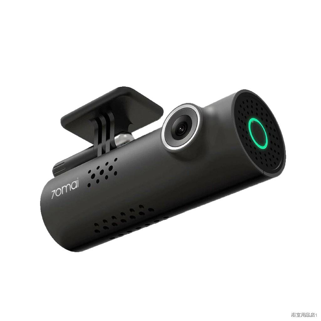 ✌70mai Dash Cam 1S Car Camera (Global Version) กล้องติดรถยนต์ พร้อม wifi มุมมองภาพ 130 องศา