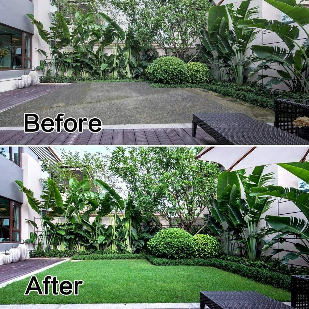 หญ้าเทียมตกแต่งสวน หญ้าเทียมราคาถูก หญ้าเทียมปูพื้น 1x2 เมตร - รูปที่ 5