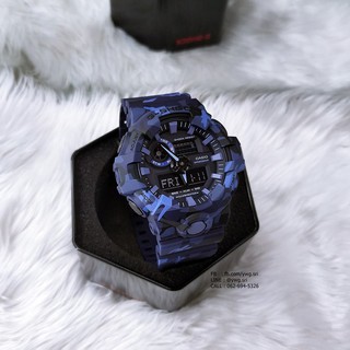 G-SHOCK รุ่น GA-700CM-2A นาฬิกาข้อมือ กันน้ำ ดีไซน์สวย มีสไตล์ ทนทาน ใช้งานได้นาน สินค้าคุณภาพ