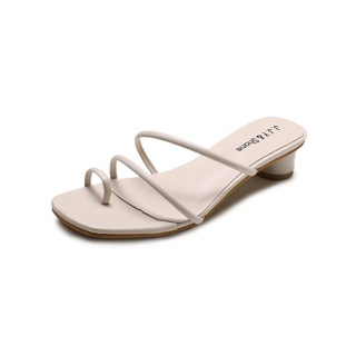 โปรโมชั่น : รองเท้าส้นเตี้ย pretty YS 2สี พร้อมส่ง รองเท้าผู้หญิงแฟชั่นเกาหลี