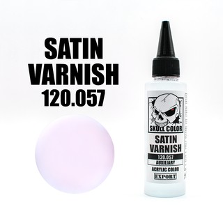 Skull Color 057 Satin Varnish สีสูตร Acrylic ผสมสำเร็จสำหรับแอร์บรัช ขนาด 60ml.