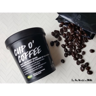 (ของใหม่) Lush Cup O’ Coffee Face and Body Mask 150g/325g