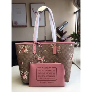 Coach Reversible Signatual City Tote