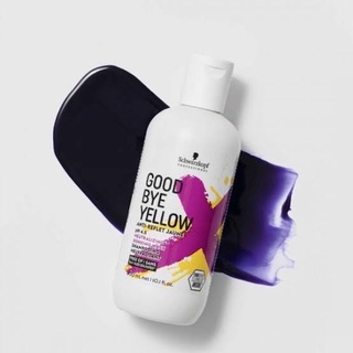 Schwarzkopf Professional Goodbye Yellow/Orange Shampooing 300ml แชมพูม่วง แชมพูส้ม