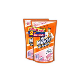 น้ำยาถูพื้น 800ML MR.MUSCLE ฟลอรัล1x2 | MR.MUSCLE | 630170 น้ำยาทำความสะอาด น้ำยาทำความสะอาด Cleaning Sale น้ำยาถูพื้น 8