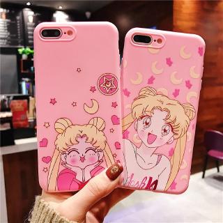 Samsung Galaxy A6 A6+ 2018 A8 A8+ 2018 A7 2018 A9 A5 2018 A5 A7 2017 A520 A720 Sailor Moon Girl Case