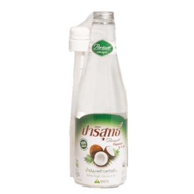 Parisut Coconut Oil ปาริสุทธิ์ น้ำมันมะพร้าว สกัดเย็น น้ำมันมะพร้าวสกัดเย็น น้ำมันมะพร้าวบริสุทธิ์ ข