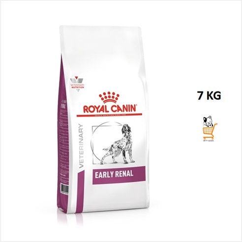 Royal Canin VET Dog  Early Renal 7 KG อาหารสุนัข โรคไตระยะเริ่มต้น สุนัขโต อาหารเม็ด 1 กระสอบ