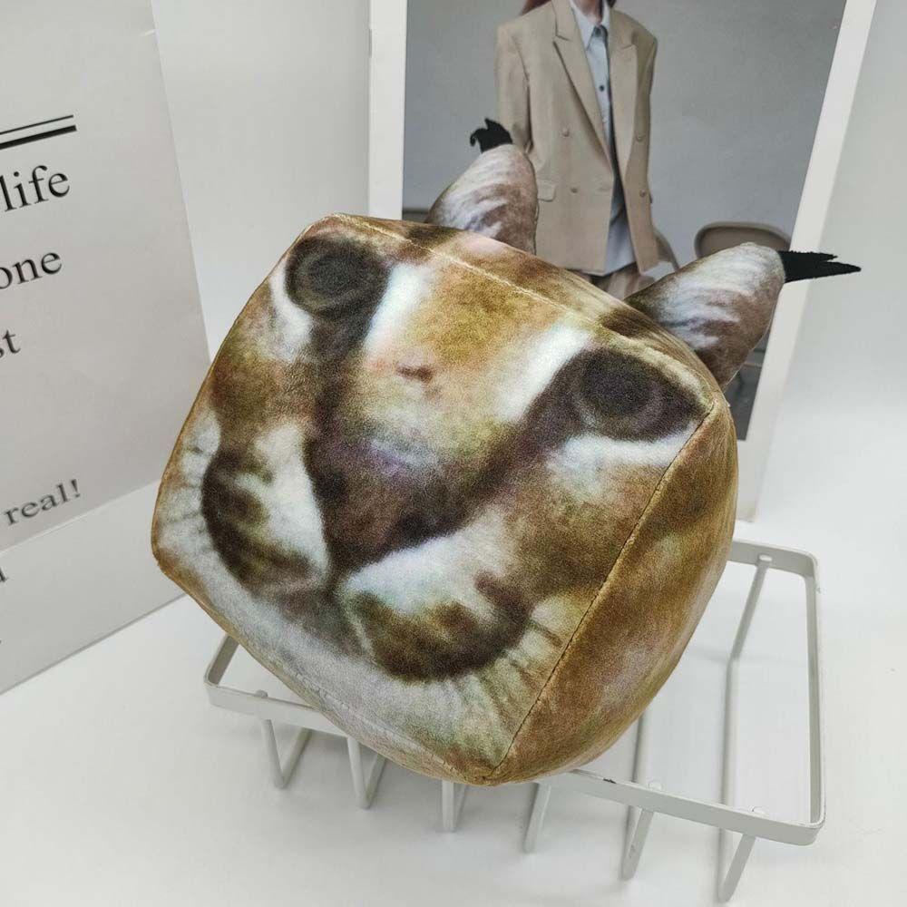 Blazetech Raise A Floppa ของเล่นตุ๊กตานุ่มของเล่นเด็กตุ๊กตาหมอนตกแต่งบ้าน Square Cat Floppa ตุ๊กตาของเล่น