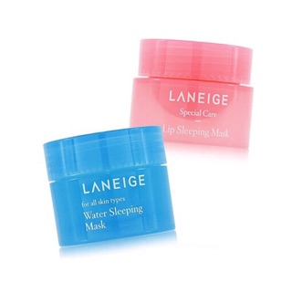 ลาเนจมาส์กบำรุงปาก สลิปปิ้งมาส์กลาเนจฟ้า Laneige Lip&amp;Sleeping Mask