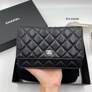 ใหม่กริ๊บๆๆๆ Chanel woc caviar shw Hl28