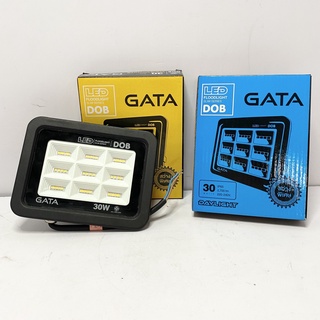 โคมฟลัดไลท์ LED โคมสปอร์ตไลท์ Gata 30W แสงสีขาว Day light แสงสีวอร์ม Warm light