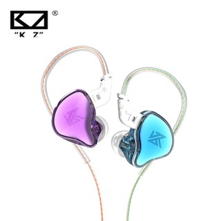 Kz EDC หูฟังอินเอียร์ แบบมีสาย HIFI เบส พร้อมไมโครโฟน เกมมอนิเตอร์กีฬา ตัดเสียงรบกวน ชุดหูฟังทั่วไป