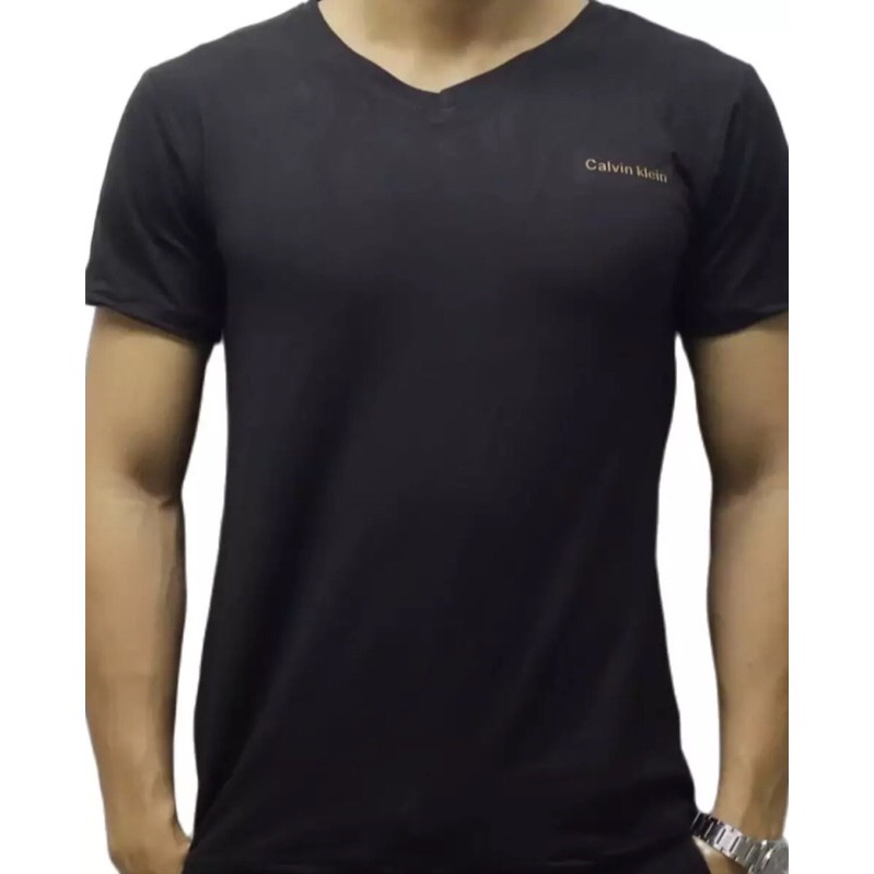 Promosi Sale TShirt 100% Cotton Unisex T Shirt Round Neck Short Sleeve Ready Stock