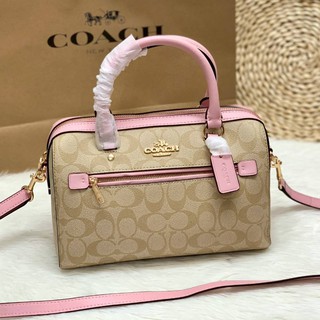 COACH ROWAN SATCHEL IN SIGNATURE ((83607))