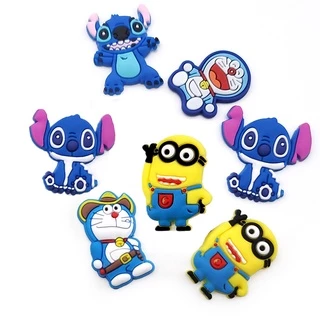 ตัวติดรองเท้า Pvc ตัวการ์ตูน สำหรับตกแต่ง Diy รองเท้าหัวโต ติดง่าย น่ารัก