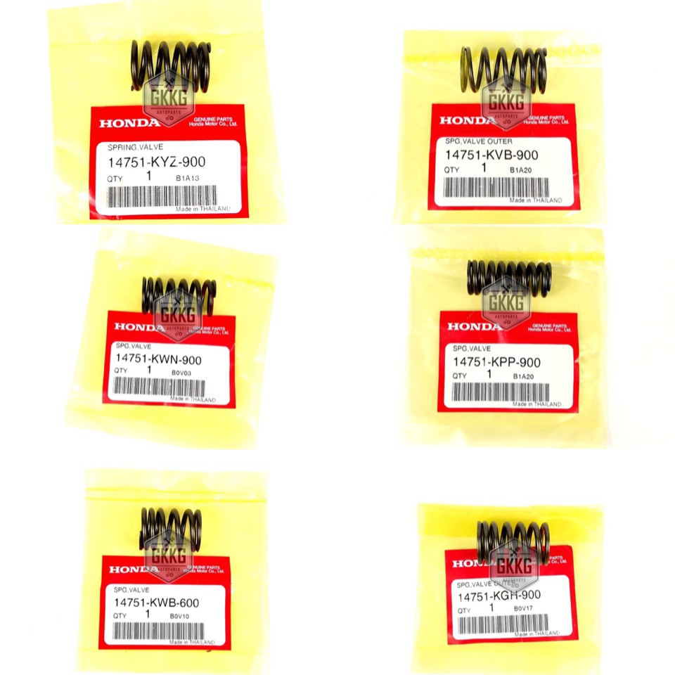สปริงวาล์วตัวนอก แท้ศูนย์ HONDA CLICK SCOPY-i W110i DREAM110i W125i CLICK125i PCX150 SONIC CBR150 (ราคาขายเป็นตัว)