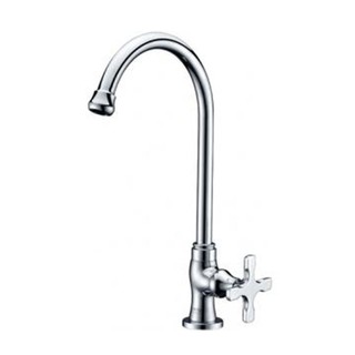 ก๊อกซิงค์เดี่ยวเคาน์เตอร์ KARAT KF-10-511-50 สีโครม ก๊อกซิงค์ ก๊อกน้ำ ห้องน้ำ SINGLE SINK FAUCET KARAT KF-10-511-50 CHRO