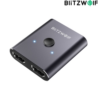 BlitzWolf® BW-HDC2 Bi-Directional HDMI Switch 1 Input 2 Output / 2 Input 1 Output HDMI Splitter Video Display Dongle