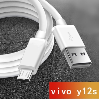 For Vivo Y12s สายชาร์จ Cable Data Line Super Fast Charge Charging Line Vivoy12s Connected to Computer USB