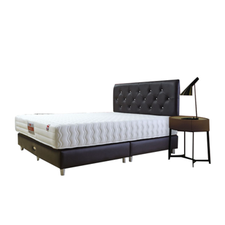 Slumberland ที่นอน Presia พร้อมฐานรอง และหัวเตียง Enliven (มี 3 สีให้เลือก)