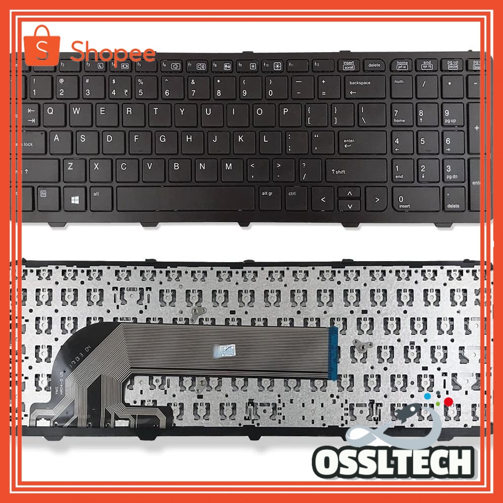 สําหรับ COMPAQ PROBOOK 450 GO 450 G0 450 G1 470 455 G1 450-G1 450 G2 455 G2 470 G0 G1 G2 S15 / S17 ค