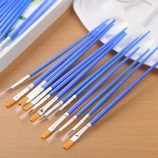 พู่กัน จานสี พลาสติก สำหรับ ระบายสี