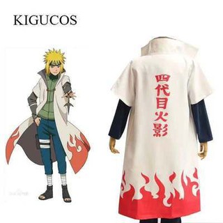 cos เสื้อผ้า Naruto Akatsuki เสื้อผ้า สี่รุ่น Naruto Naruto cloak cos เสื้อผ้า red cloud robe ชุดอะนิเมะ Naruto