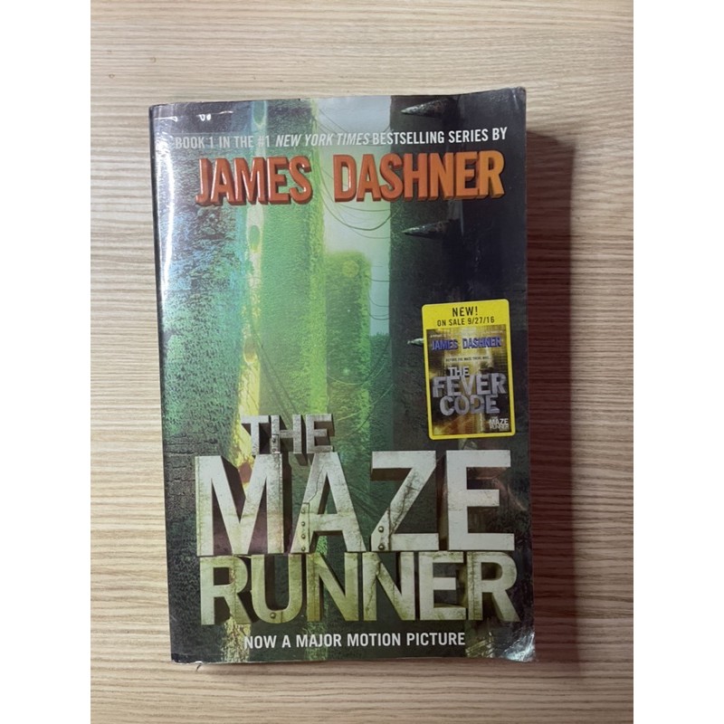 หนังสือภาษาอังกฤษ Maze Runner สภาพใหม่ วงกตมฤตยู English Book ภาพยนตร์