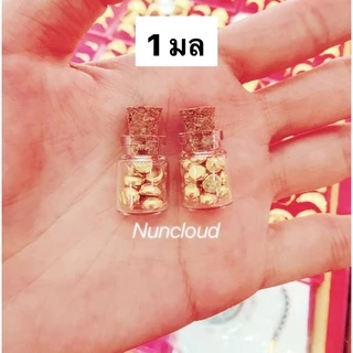 ☘️ พร้อมส่ง ☘️ ขวดแก้วจิ๋ว ฝากไม้