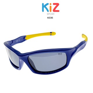 แว่นตากันแดดเด็ก สำหรับเด็ก 5-10ปี K36-3B เลนส์กันแดดตัดแสง Polarized วัสดุพิเศษบิดงอได้ ทนทานสูงมาก GEZE KiD Flex Black