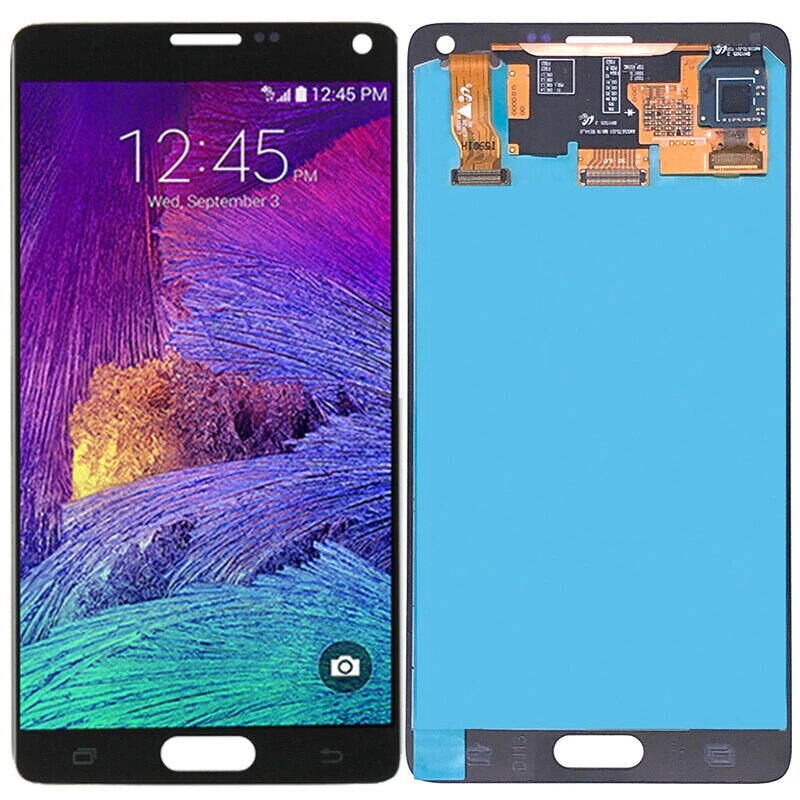 Samsung Galaxy Note 4 N910A N910F n910 N910c Amoled จอแสดงผล LCD Touch Screen Digitizer เปลี่ยน