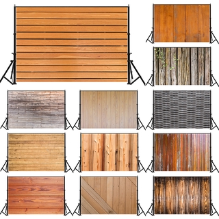 All Types Wood Floor ภาพพื้นหลังสําหรับใช้ในการถ่ายภาพในสตูดิโอ ( Size : 5X3 ฟุต / 7X5 ฟุต )