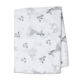 Lulujo ผ้าอ้อมมัสลินคอตตอน Cotton Muslin Swaddle - Afrique