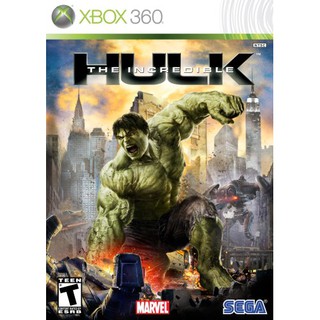 แผ่น XBOX 360 : The Incredible Hulk  ใช้กับเครื่องที่แปลงระบ…