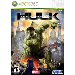 แผ่น XBOX 360 : The Incredible Hulk  ใช้กับเครื่องที่แปลงระบบ JTAG/RGH