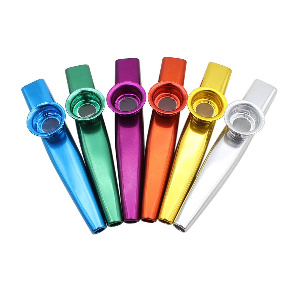 พร้อมส่งตรงจากไทย อลูมิเนียม อัลลอย คาซู่ Kazoo พร้อม Flute Diaphragm